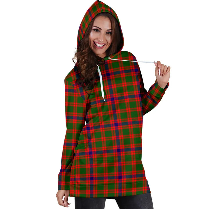 Scottish Skene Modern Clan Tartan Hoodie Dress