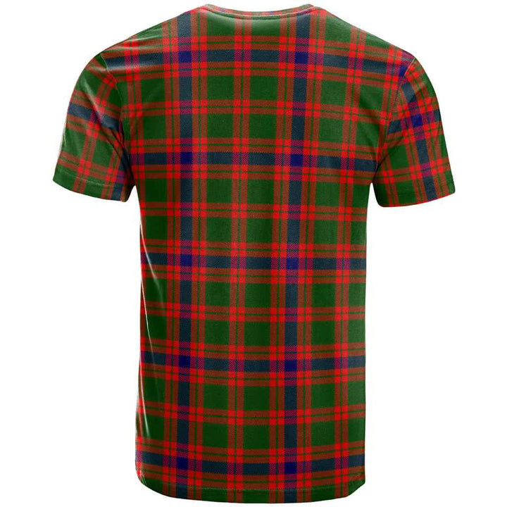 Scottish Skene Modern Clan Tartan T-Shirt Back Side Tartan Plaid