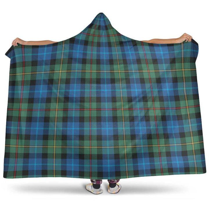 Scottish Smith Ancient Clan Tartan Hooded Blanket Tartan Plaid 1