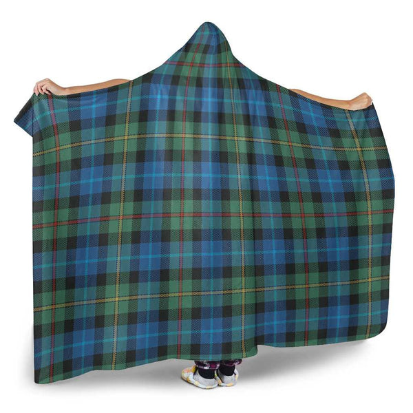Scottish Smith Ancient Clan Tartan Hooded Blanket Tartan Plaid 2