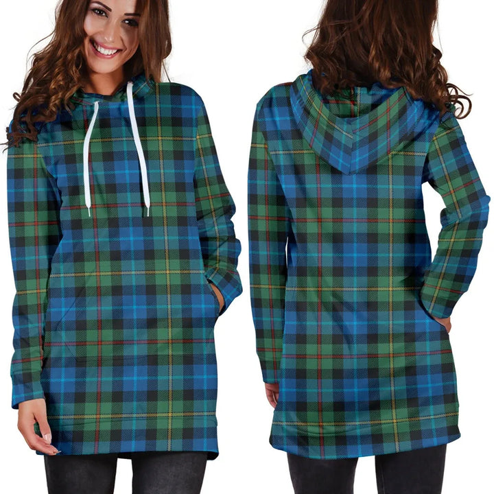Scottish Smith Ancient Clan Tartan Hoodie Dress