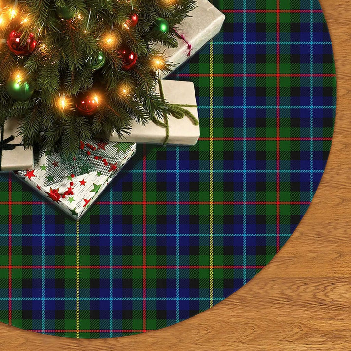 Scottish Smith Modern Clan Tartan Christmas Tree Skirt No Tassels 2 Tartan Plaid