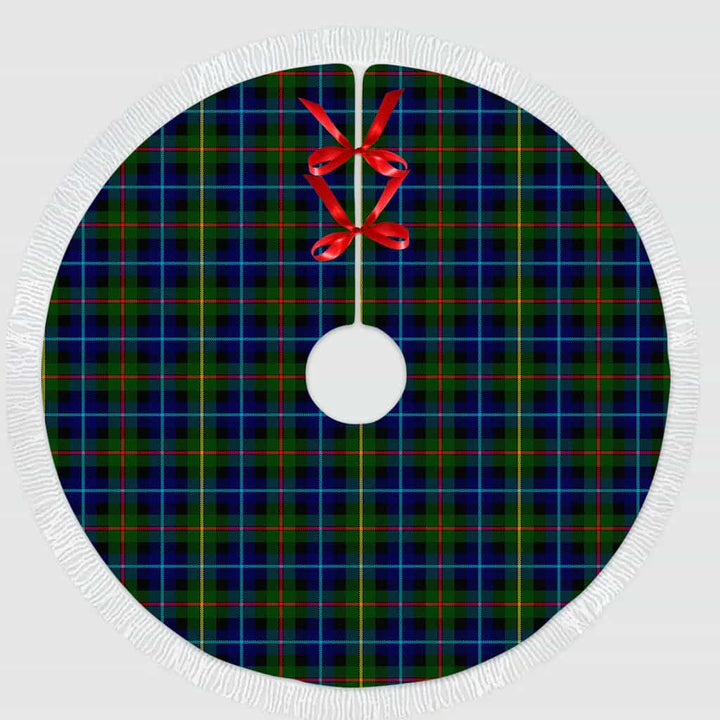 Scottish Smith Modern Clan Tartan Christmas Tree Skirt Tassels 1 Tartan Plaid