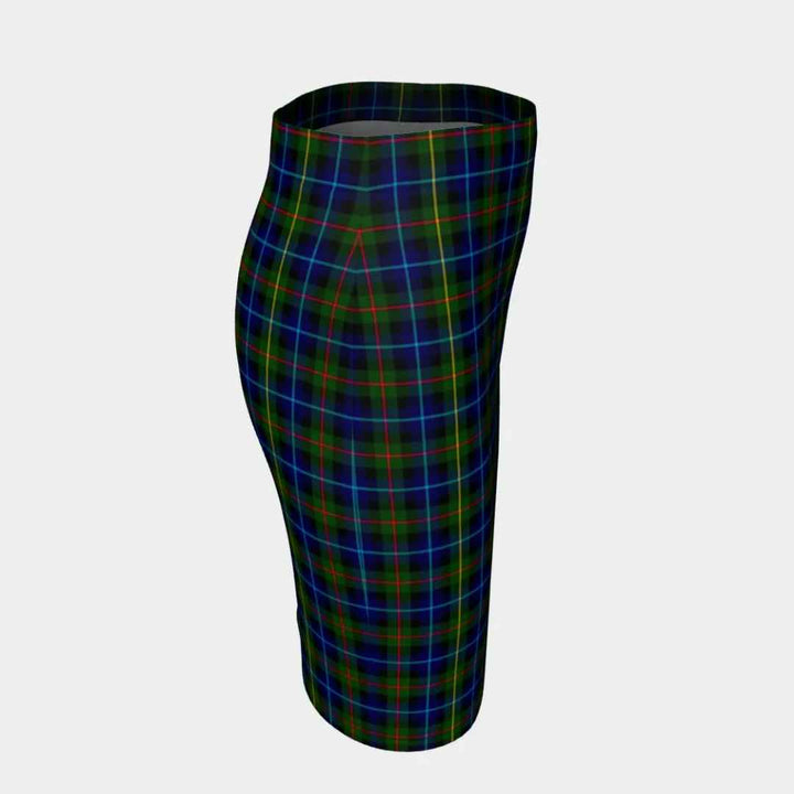 Scottish Smith Modern Clan Tartan Fitted Skirt Tartan Plaid 3