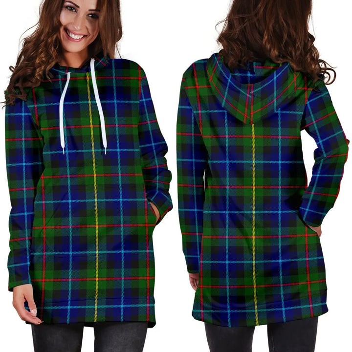 Scottish Smith Modern Clan Tartan Hoodie Dress