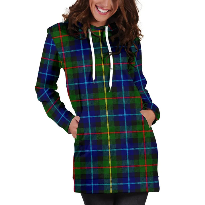 Scottish Smith Modern Clan Tartan Hoodie Dress