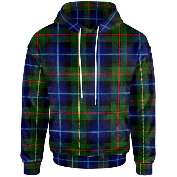 Scottish Smith Modern Clan Tartan Hoodie Front Side Tartan Plaid