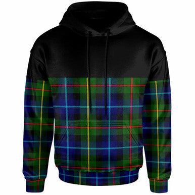 Scottish Smith Modern Clan Tartan Hoodie - Horizontal Style Front Side Tartan Plaid