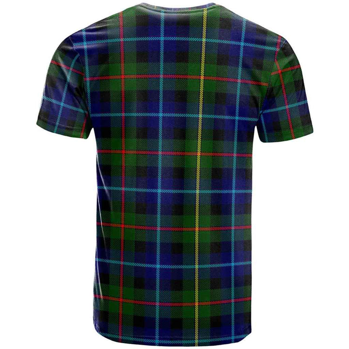 Scottish Smith Modern Clan Tartan T-Shirt Back Side Tartan Plaid