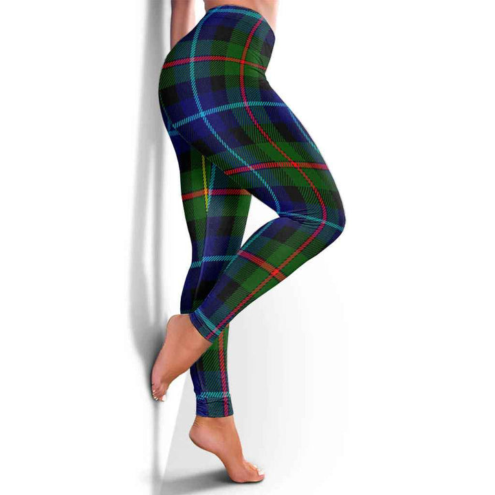 Scottish Smith Modern Clan Tartan Women Leggings Tartan Plaid 4