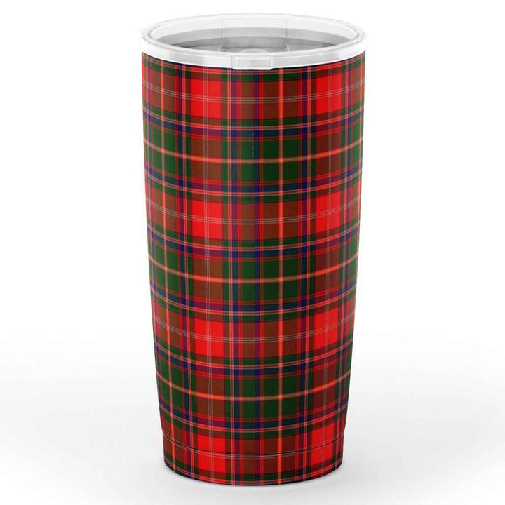 Scottish Somerville Clan Crest Tartan Insulated Tumbler Tartan Plaid 2