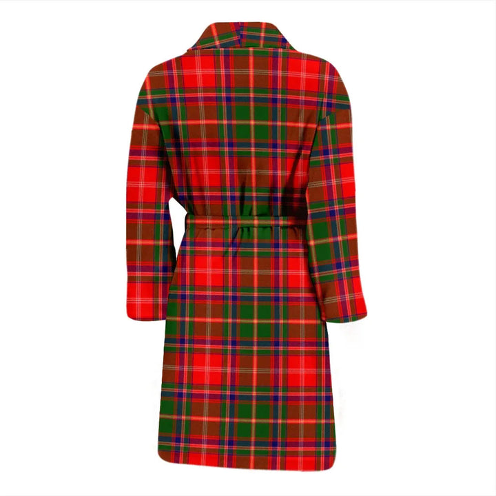 Scottish Somerville Modern Clan Tartan Bathrobe 2