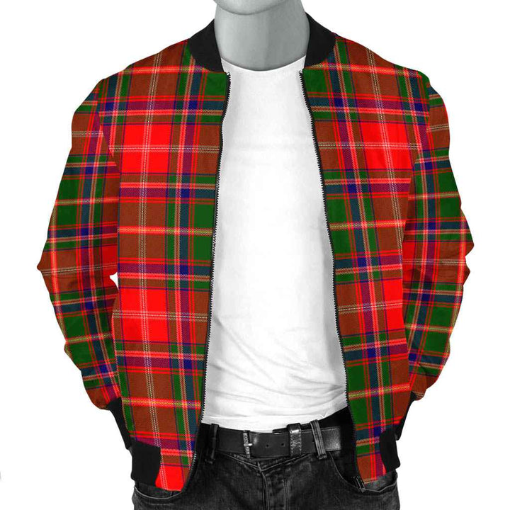 Scottish Somerville Modern Clan Tartan Bomber Jacket Tartan Plaid 2