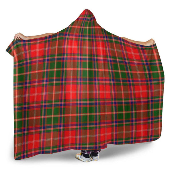 Scottish Somerville Modern Clan Tartan Hooded Blanket Tartan Plaid 2