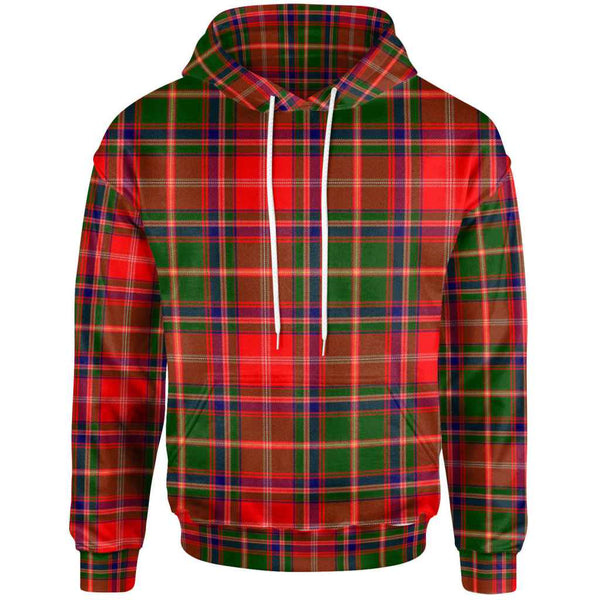 Scottish Somerville Modern Clan Tartan Hoodie Front Side Tartan Plaid