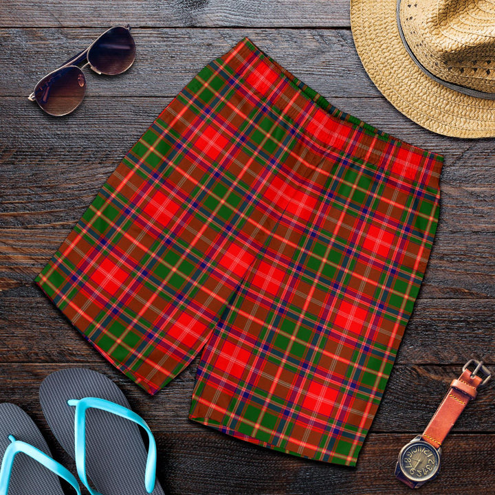 Scottish Somerville Modern Clan Tartan Men's Shorts