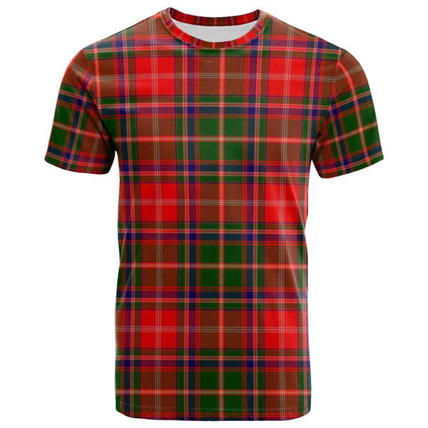 Scottish Somerville Modern Clan Tartan T-Shirt Front Side Tartan Plaid