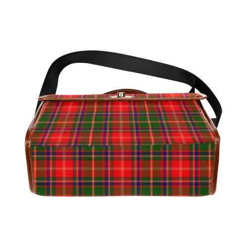 Scottish Somerville Modern Clan Tartan Waterproof Canvas Bag Tartan Plaid 5