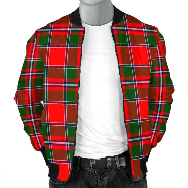 Scottish Spens Modern Clan Tartan Bomber Jacket Tartan Plaid 2