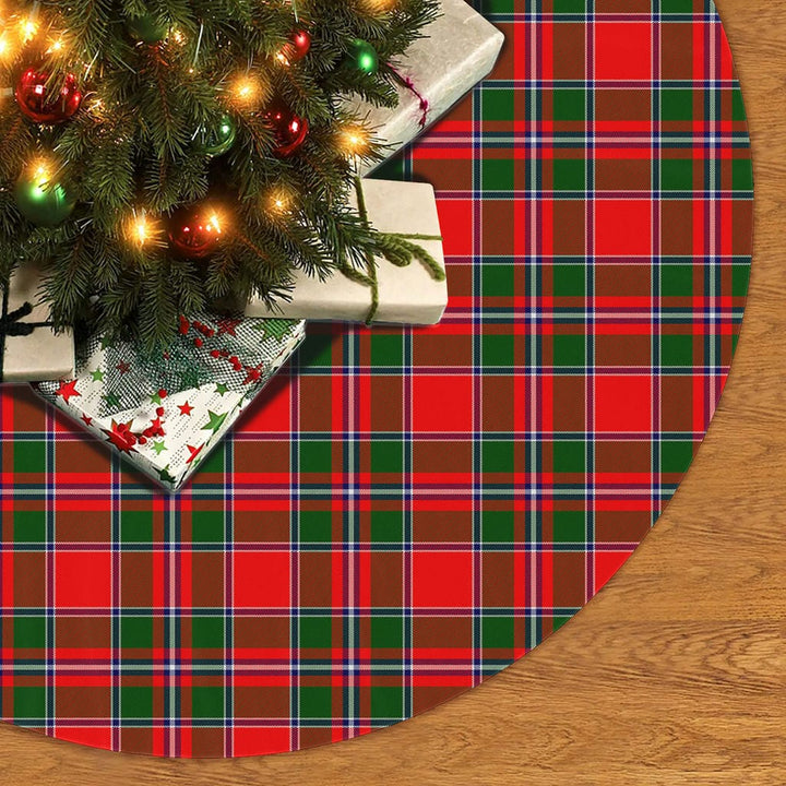 Scottish Spens Modern Clan Tartan Christmas Tree Skirt No Tassels 2 Tartan Plaid