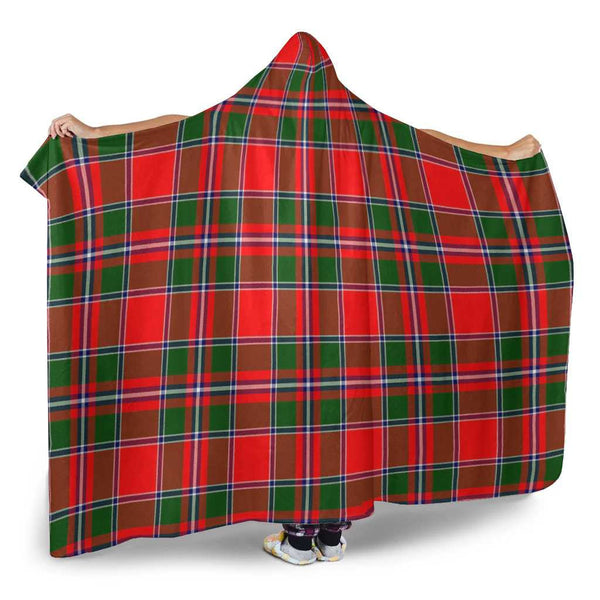 Scottish Spens Modern Clan Tartan Hooded Blanket Tartan Plaid 2