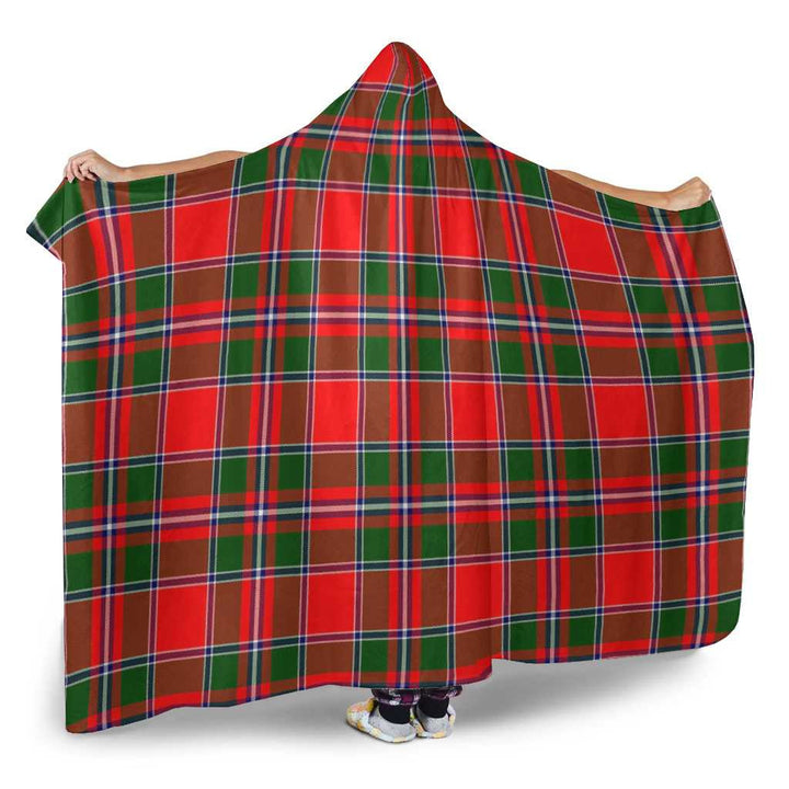 Scottish Spens Modern Clan Tartan Hooded Blanket Tartan Plaid 2