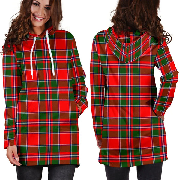 Scottish Spens Modern Clan Tartan Hoodie Dress