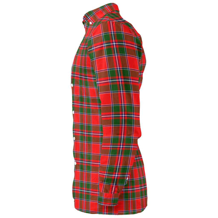 Scottish Spens Modern Clan Tartan Long Sleeve Shirt Tartan Plaid