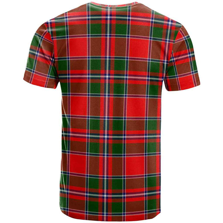 Scottish Spens Modern Clan Tartan T-Shirt Back Side Tartan Plaid