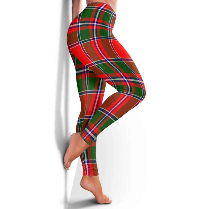 Scottish Spens Modern Clan Tartan Women Leggings Tartan Plaid 4