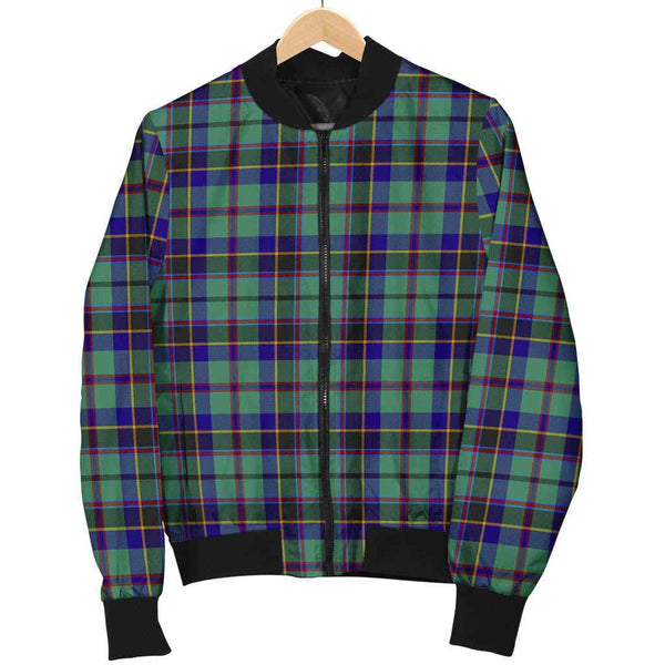 Scottish Stevenson Clan Tartan Bomber Jacket Tartan Plaid 1