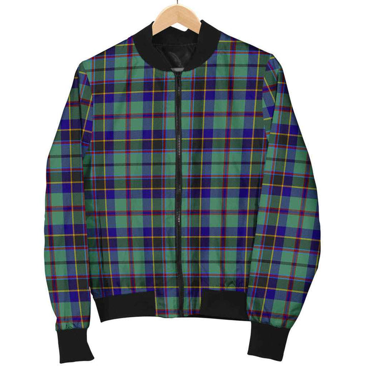 Scottish Stevenson Clan Tartan Bomber Jacket Tartan Plaid 1