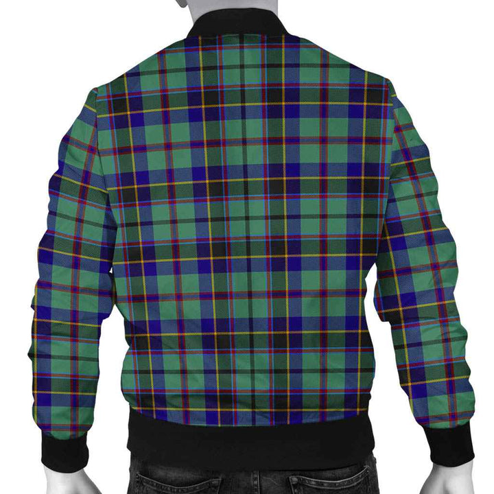Scottish Stevenson Clan Tartan Bomber Jacket Tartan Plaid 3