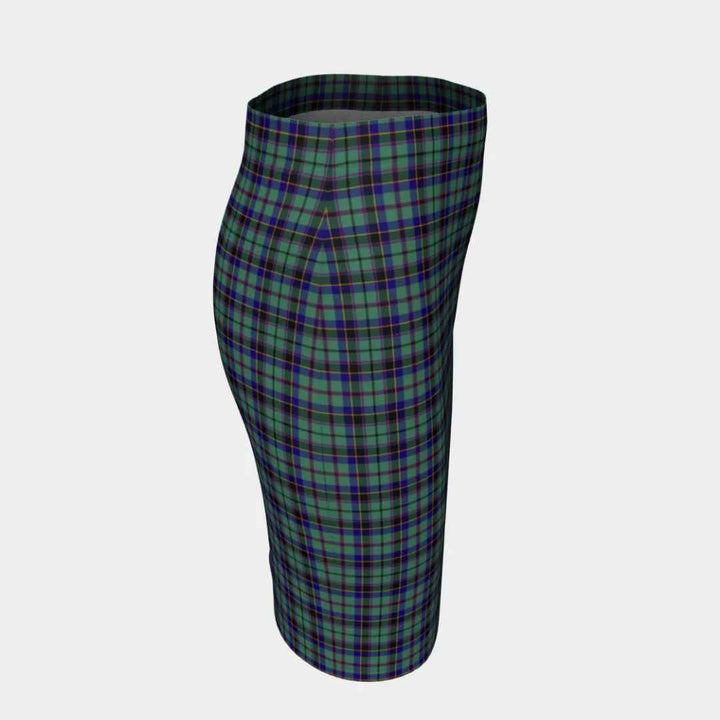 Scottish Stevenson Clan Tartan Fitted Skirt Tartan Plaid 3