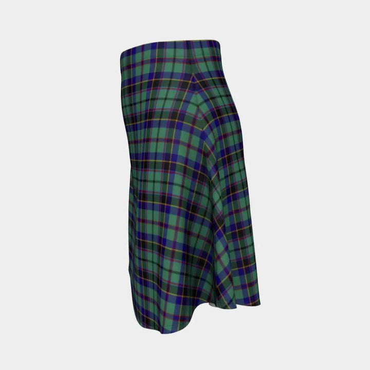 Scottish Stevenson Clan Tartan Flare Skirt Tartan Plaid 2