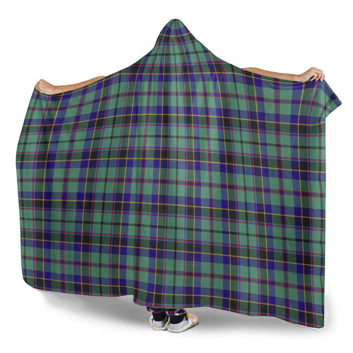 Scottish Stevenson Clan Tartan Hooded Blanket Tartan Plaid 3