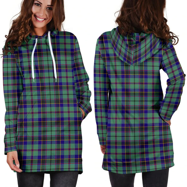 Scottish Stevenson Clan Tartan Hoodie Dress