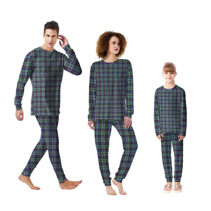 Scottish Stevenson Clan Tartan Pajama Set Tartan Plaid
