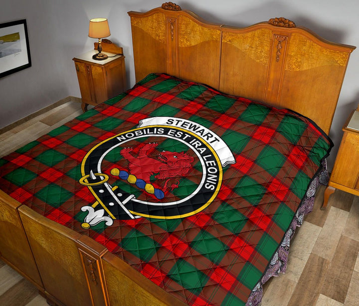 Scottish Stewart Atholl Modern Clan Crest Tartan Quilt Tartan Plaid 12