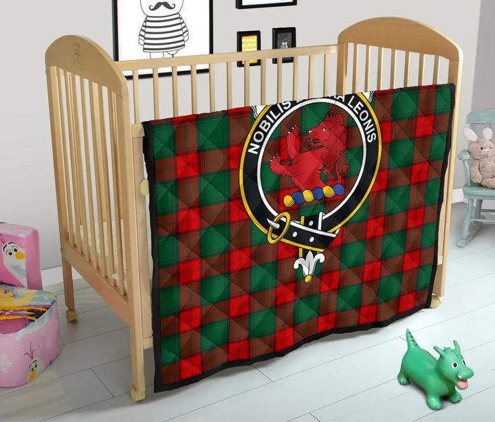 Scottish Stewart Atholl Modern Clan Crest Tartan Quilt Tartan Plaid 13