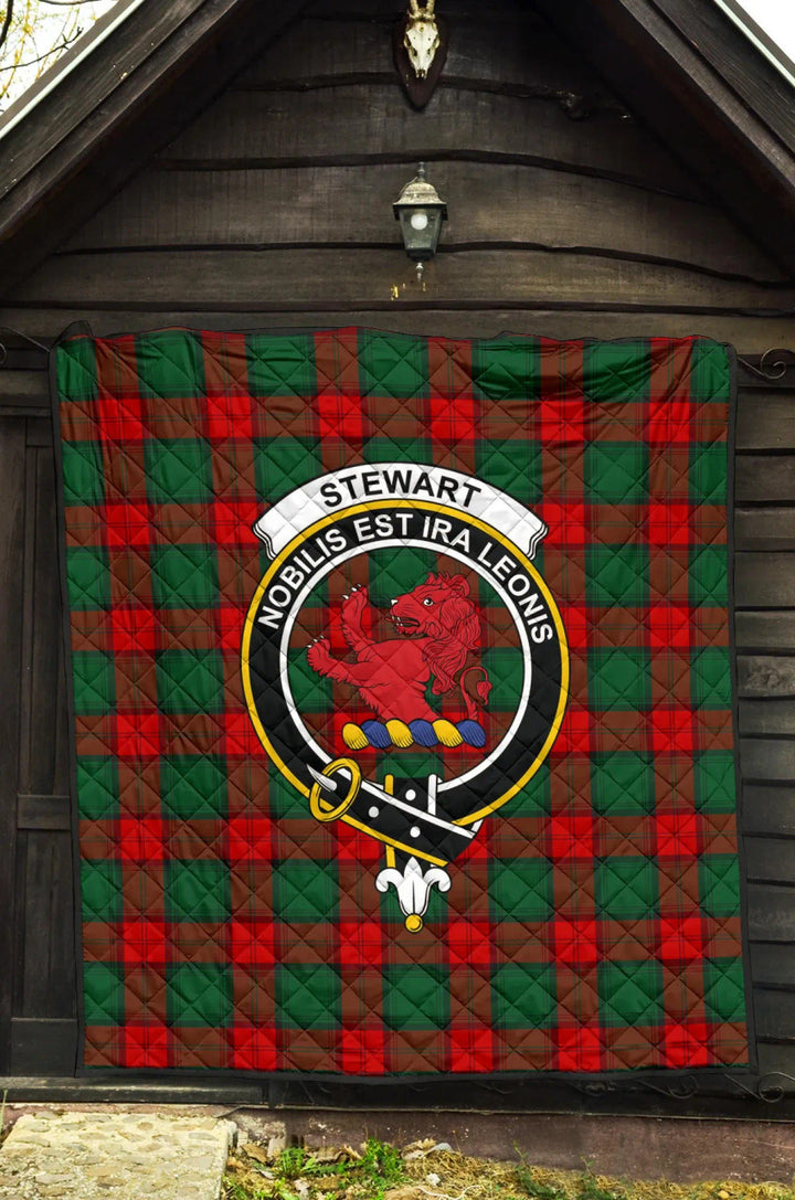 Scottish Stewart Atholl Modern Clan Crest Tartan Quilt Tartan Plaid 3