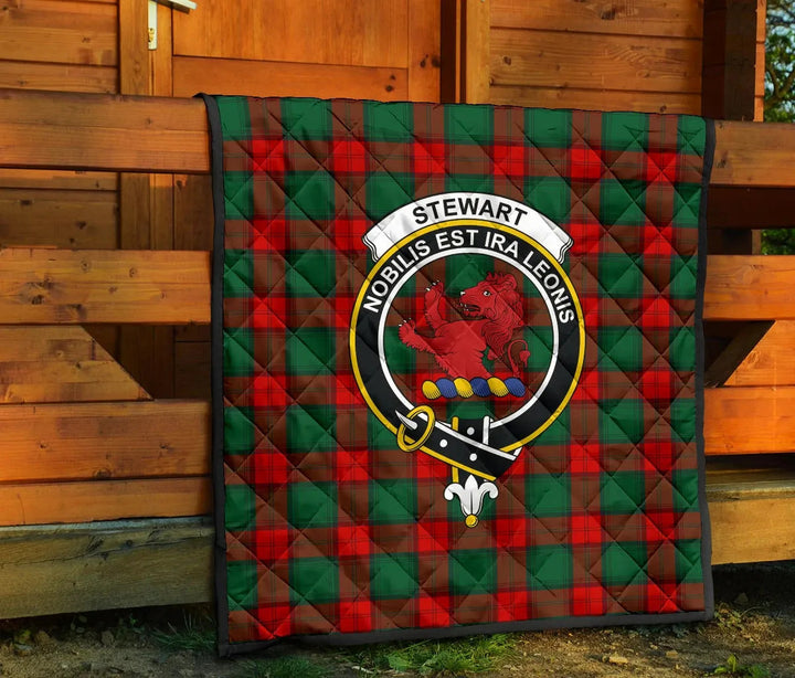 Scottish Stewart Atholl Modern Clan Crest Tartan Quilt Tartan Plaid 7