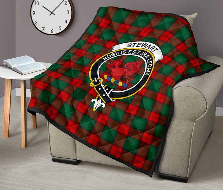 Scottish Stewart Atholl Modern Clan Crest Tartan Quilt Tartan Plaid 9