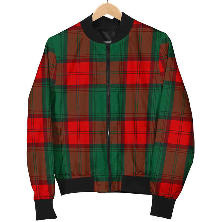 Scottish Stewart Atholl Modern Clan Tartan Bomber Jacket Tartan Plaid 1