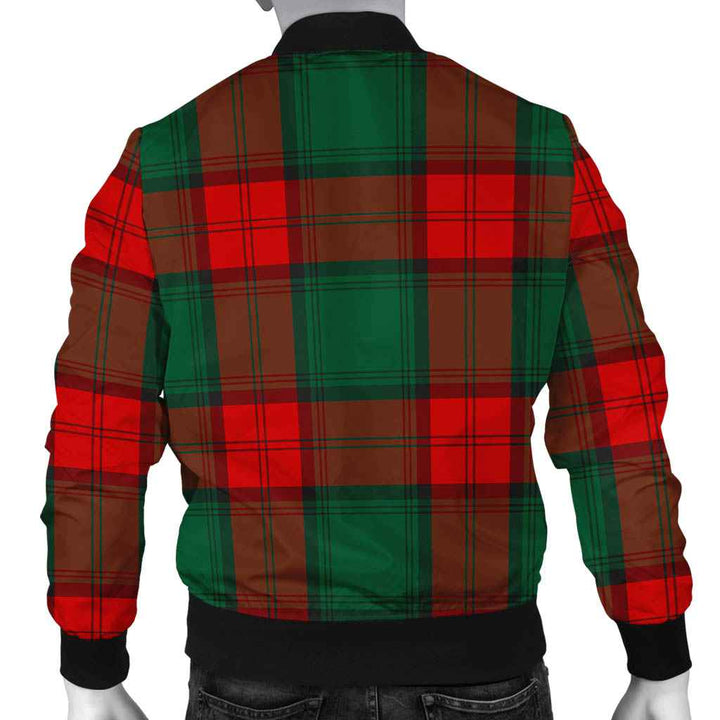 Scottish Stewart Atholl Modern Clan Tartan Bomber Jacket Tartan Plaid 3