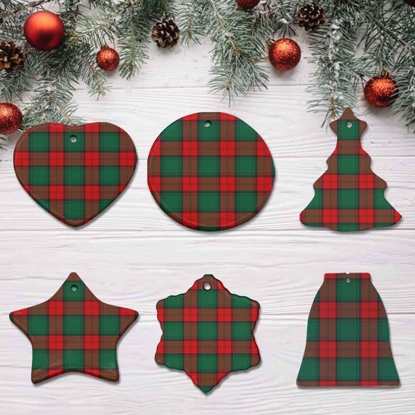 Scottish Stewart Atholl Modern Clan Tartan Ceramic Ornament All Tartan Plaid