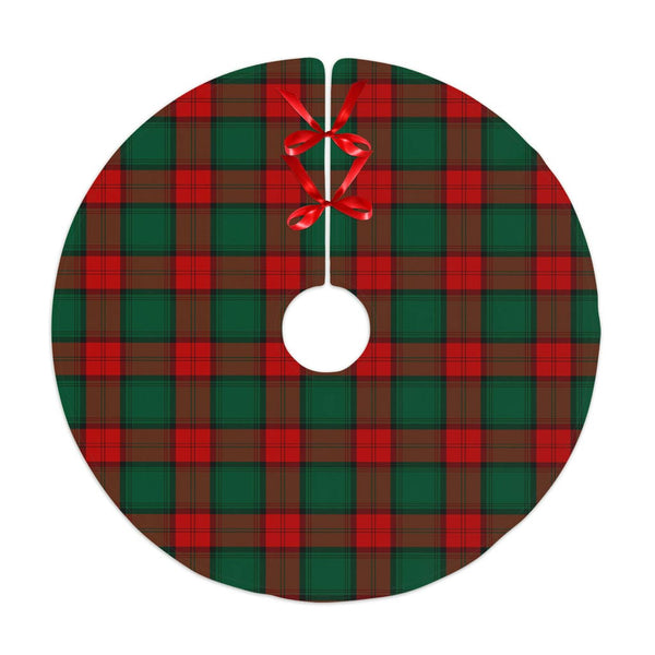 Scottish Stewart Atholl Modern Clan Tartan Christmas Tree Skirt No Tassels 1 Tartan Plaid