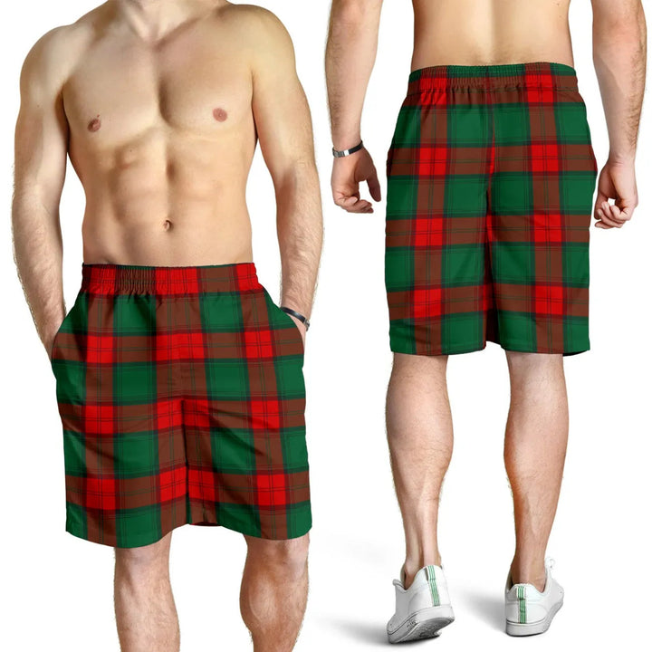 Scottish Stewart Atholl Modern Clan Tartan Men's Shorts