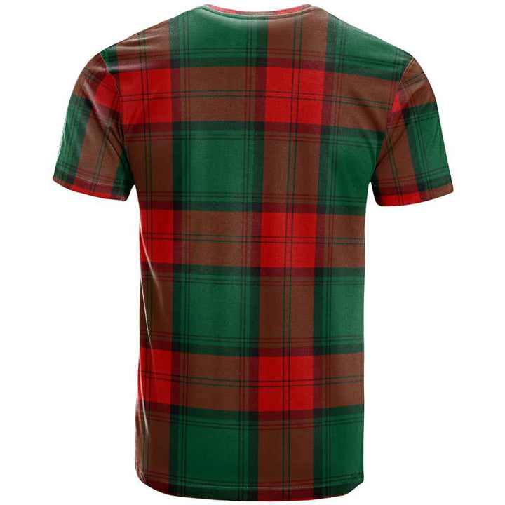 Scottish Stewart Atholl Modern Clan Tartan T-Shirt Back Side Tartan Plaid