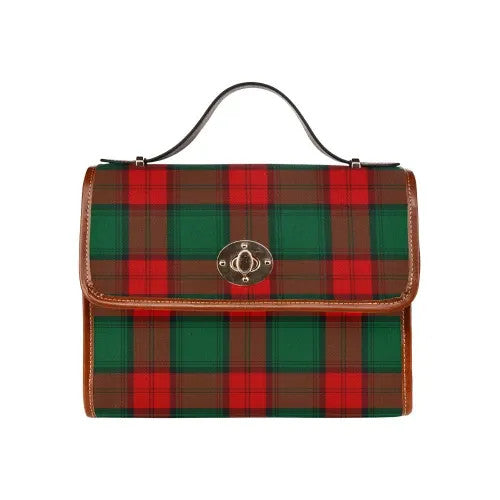 Scottish Stewart Atholl Modern Clan Tartan Waterproof Canvas Bag Tartan Plaid 1